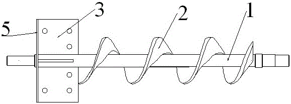 An auger for easy welding