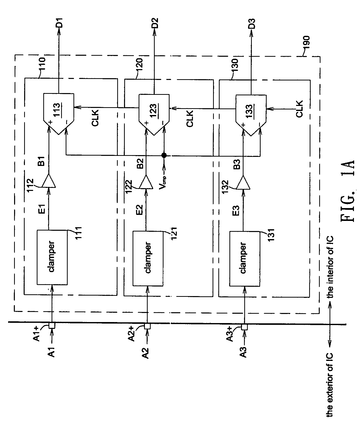 Pseudo-differential analog front end circuit and image processing device