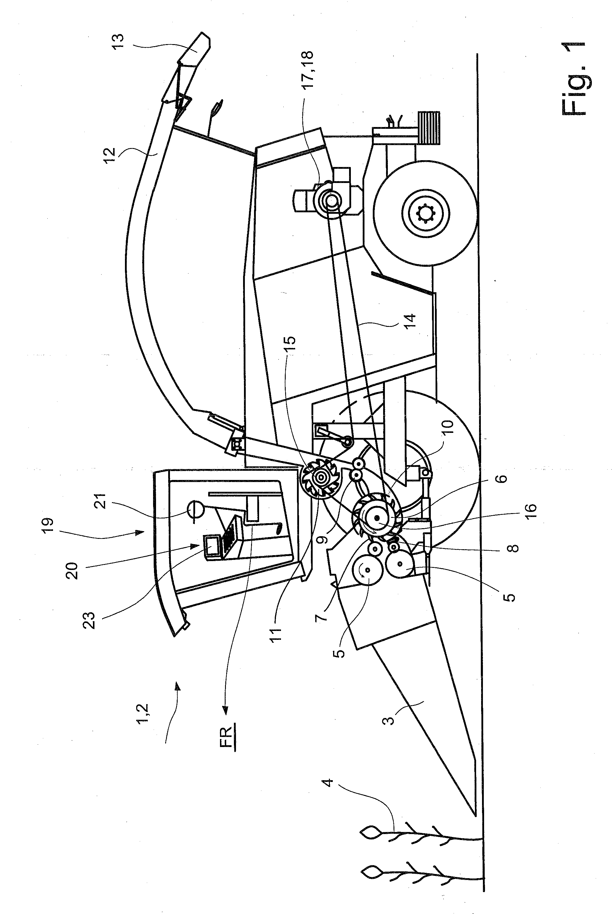 Agricultural working machine