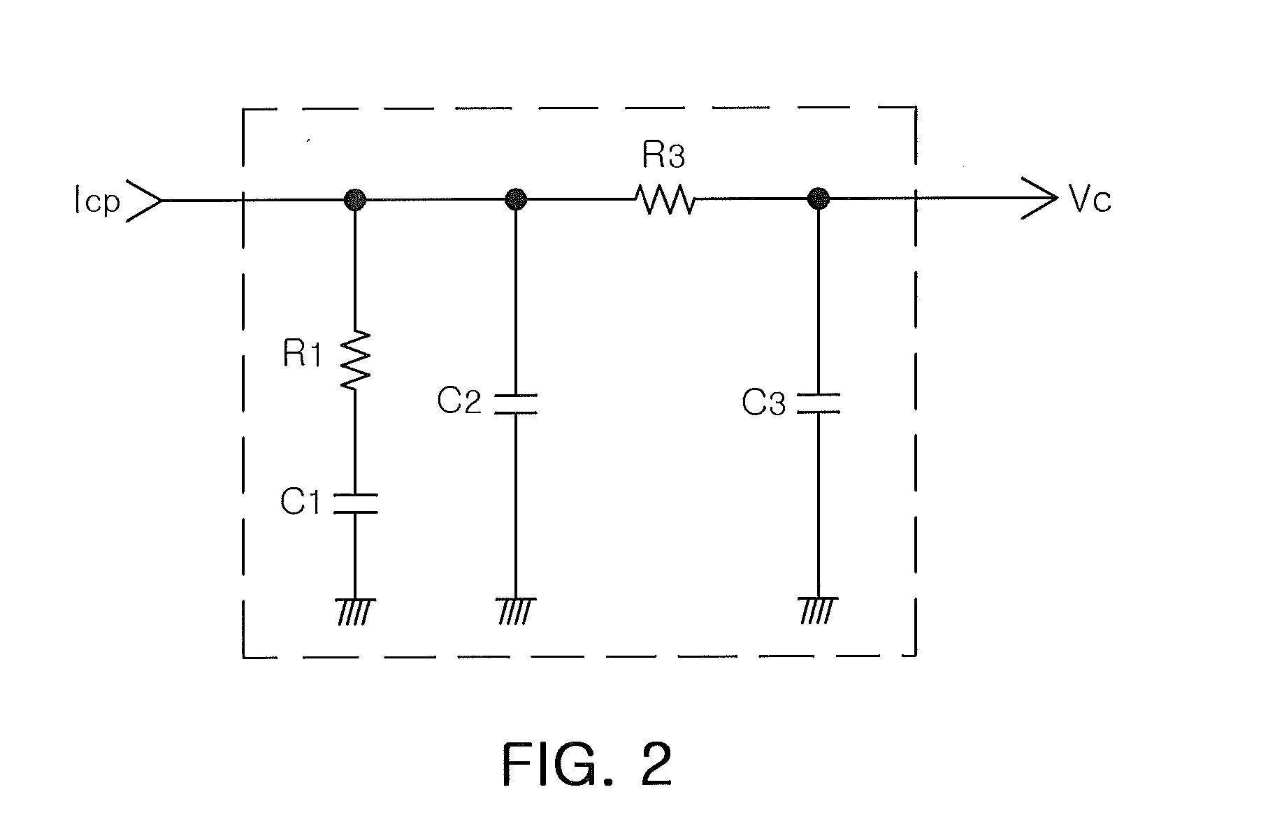 Loop filter and phase locked loop including the same