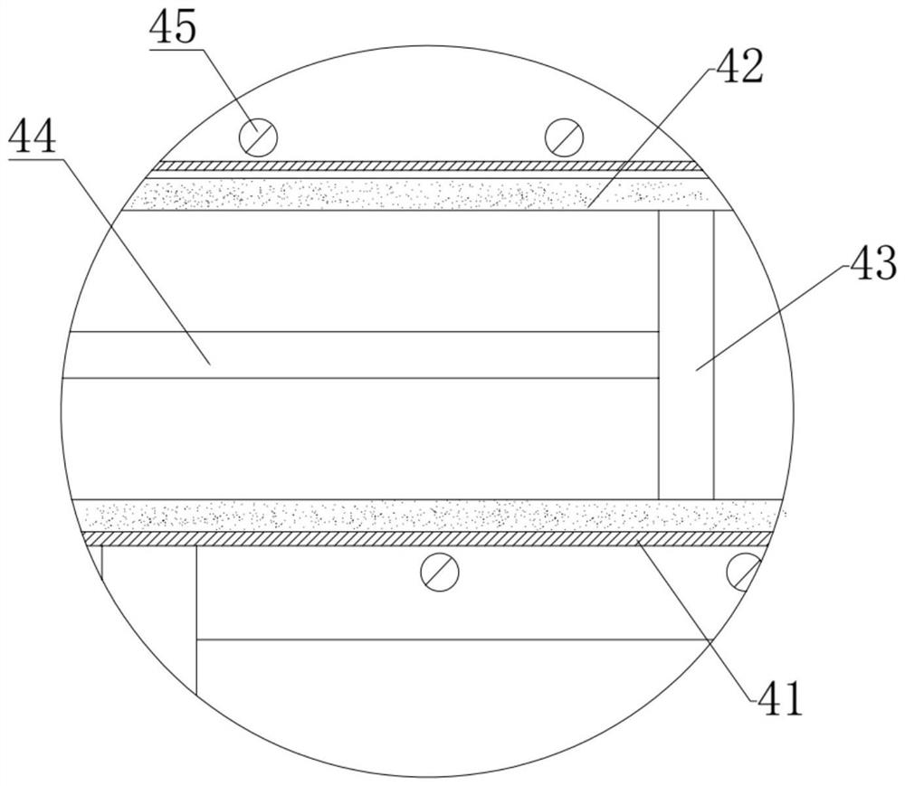 Heat dissipation system of new energy automobile battery pack