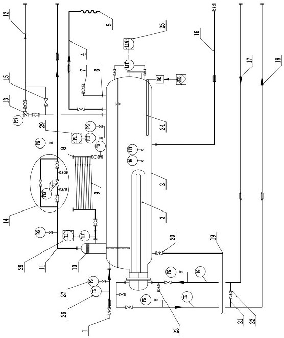 Integrated multifunctional skid for heating, separating, buffering and loading of photo-thermal well fluid