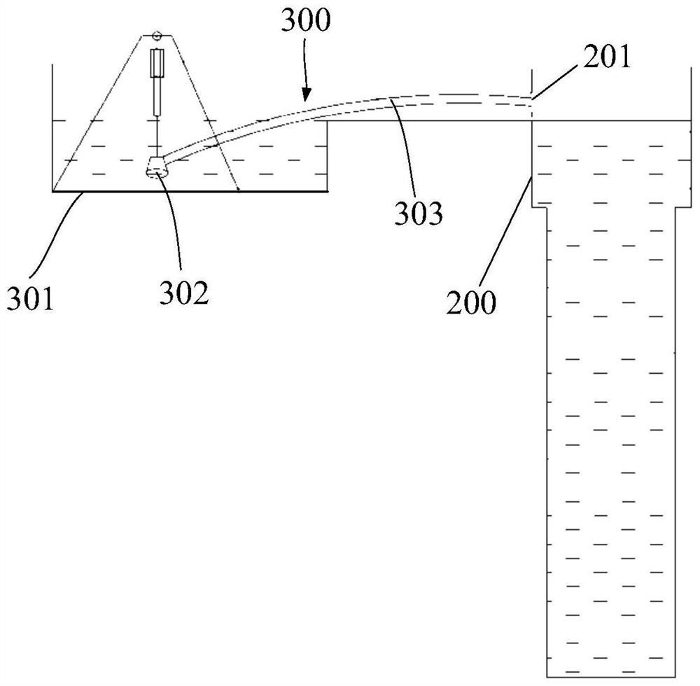 Cast-in-place pile hole-forming construction process in strong karst development area