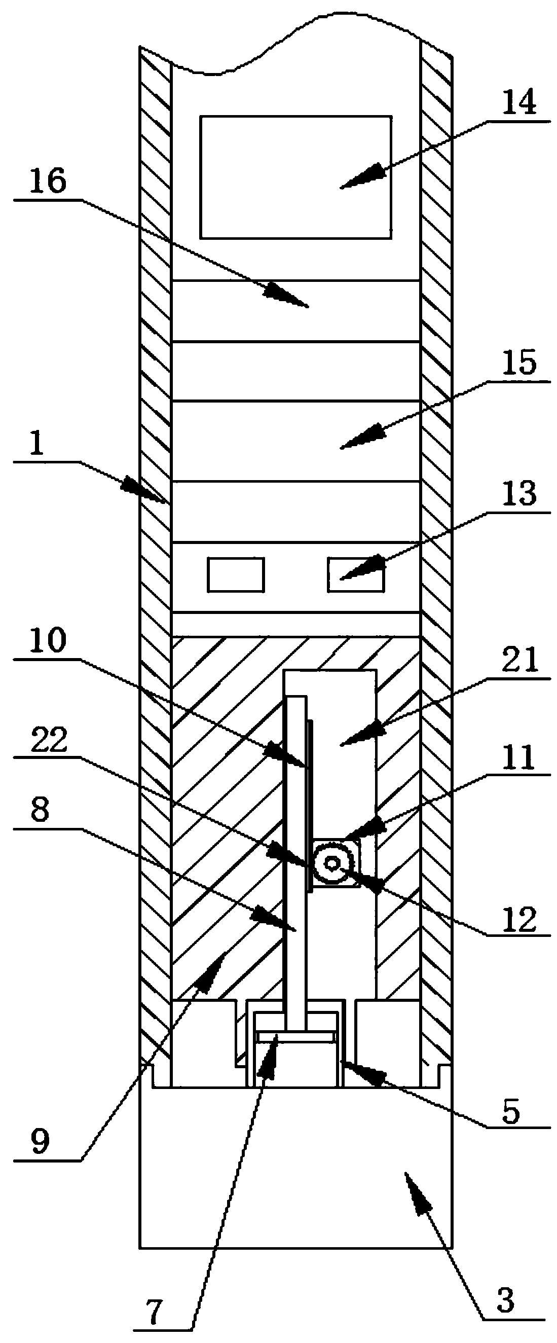 Intramedullary pressuring robot for replacing lateral bone movement