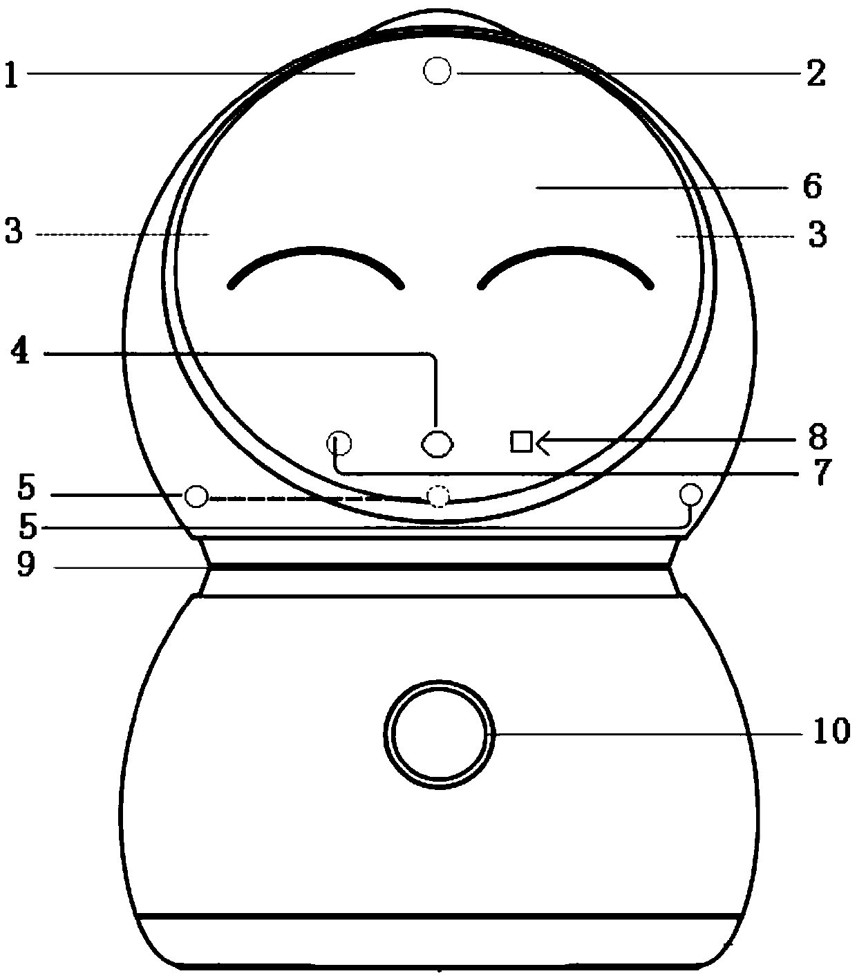 Detachable robot and control method thereof