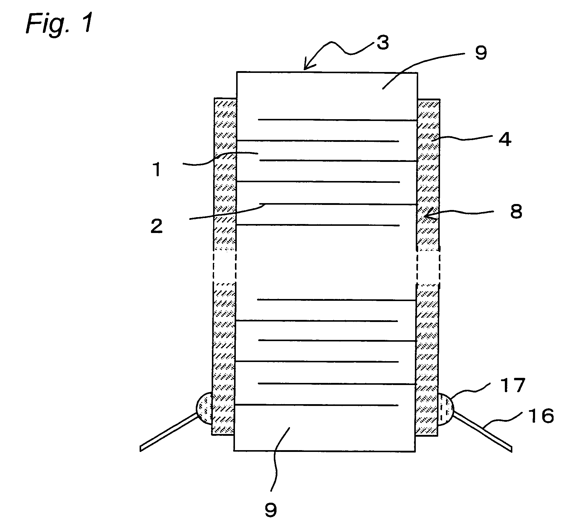 Multi-layer electronic component and method for manufacturing the same, multi-layer piezoelectric element