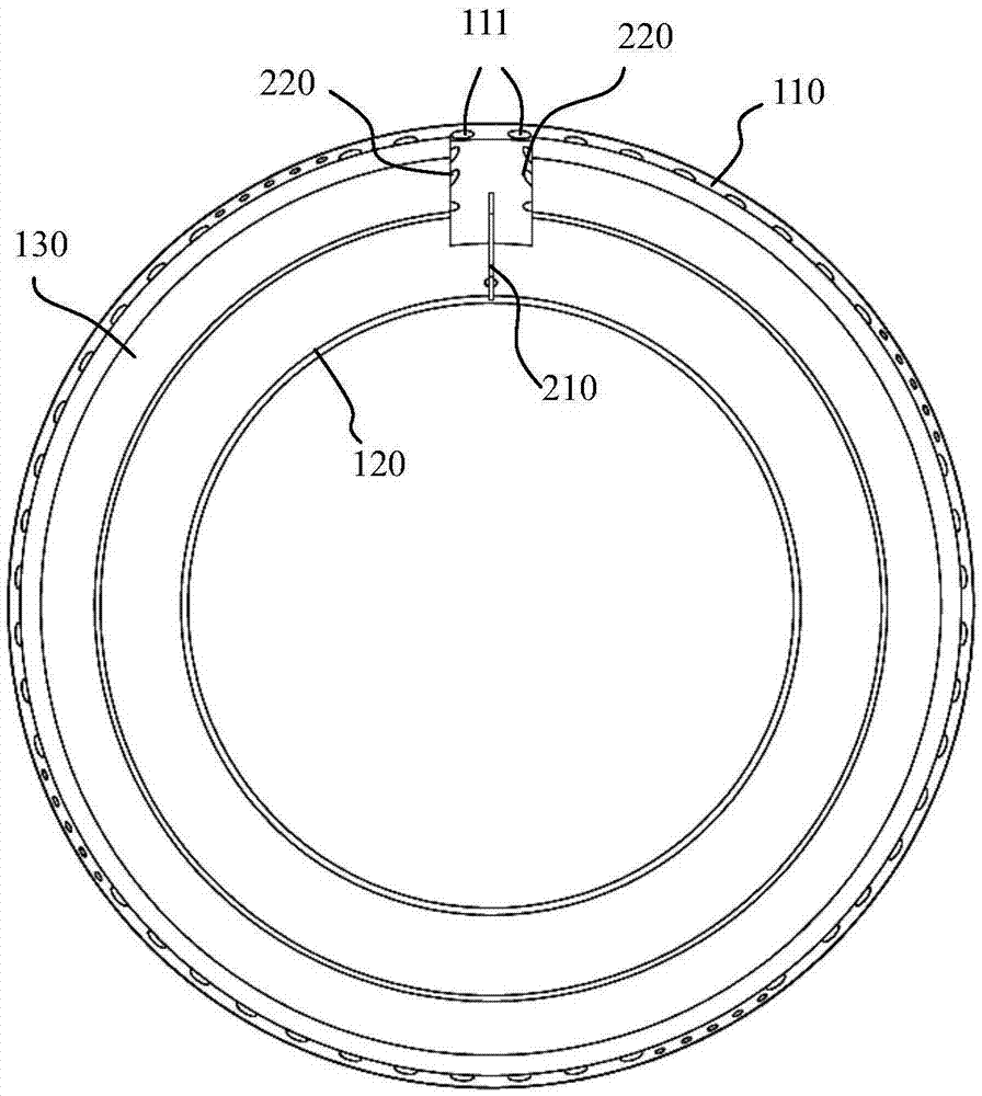 Fire cover of gas burner, gas burner and gas stove