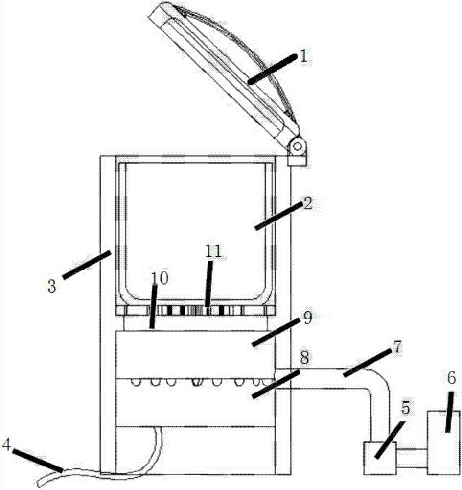 Steam-type dish heater utensil for field use and steam-type dish heating method