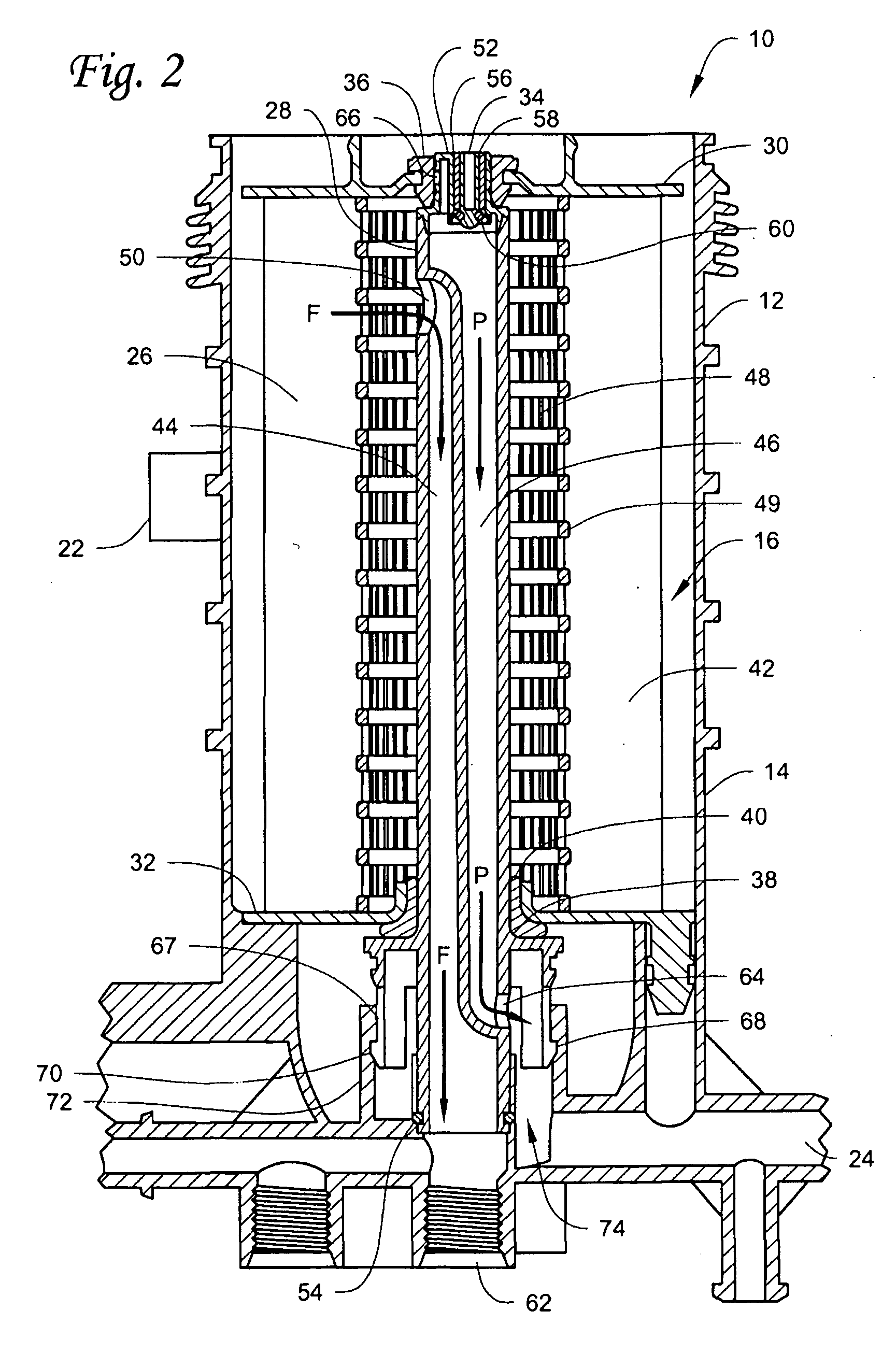 Standpipe with integrated regulator valve