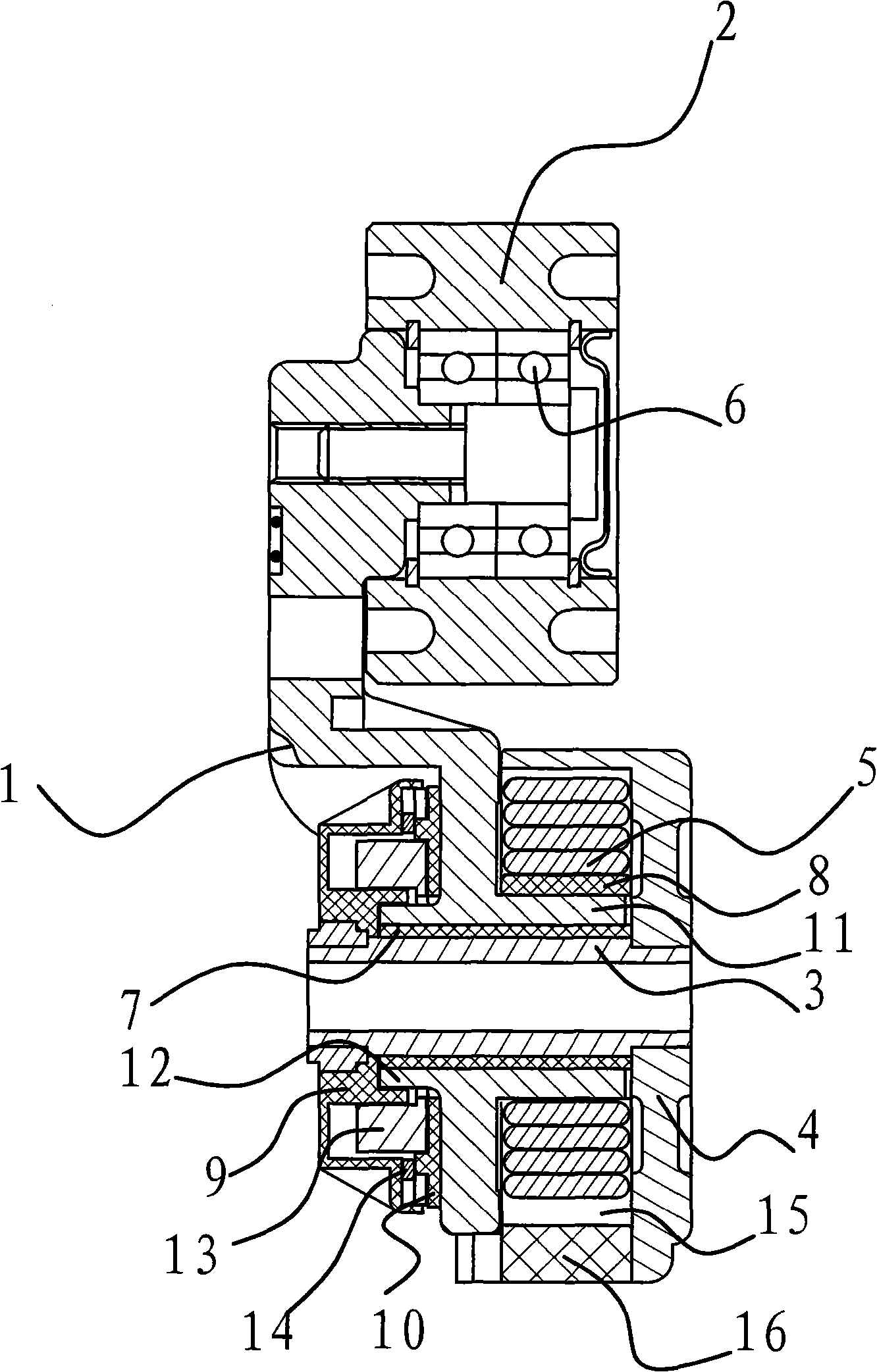 Automatic tightening wheel