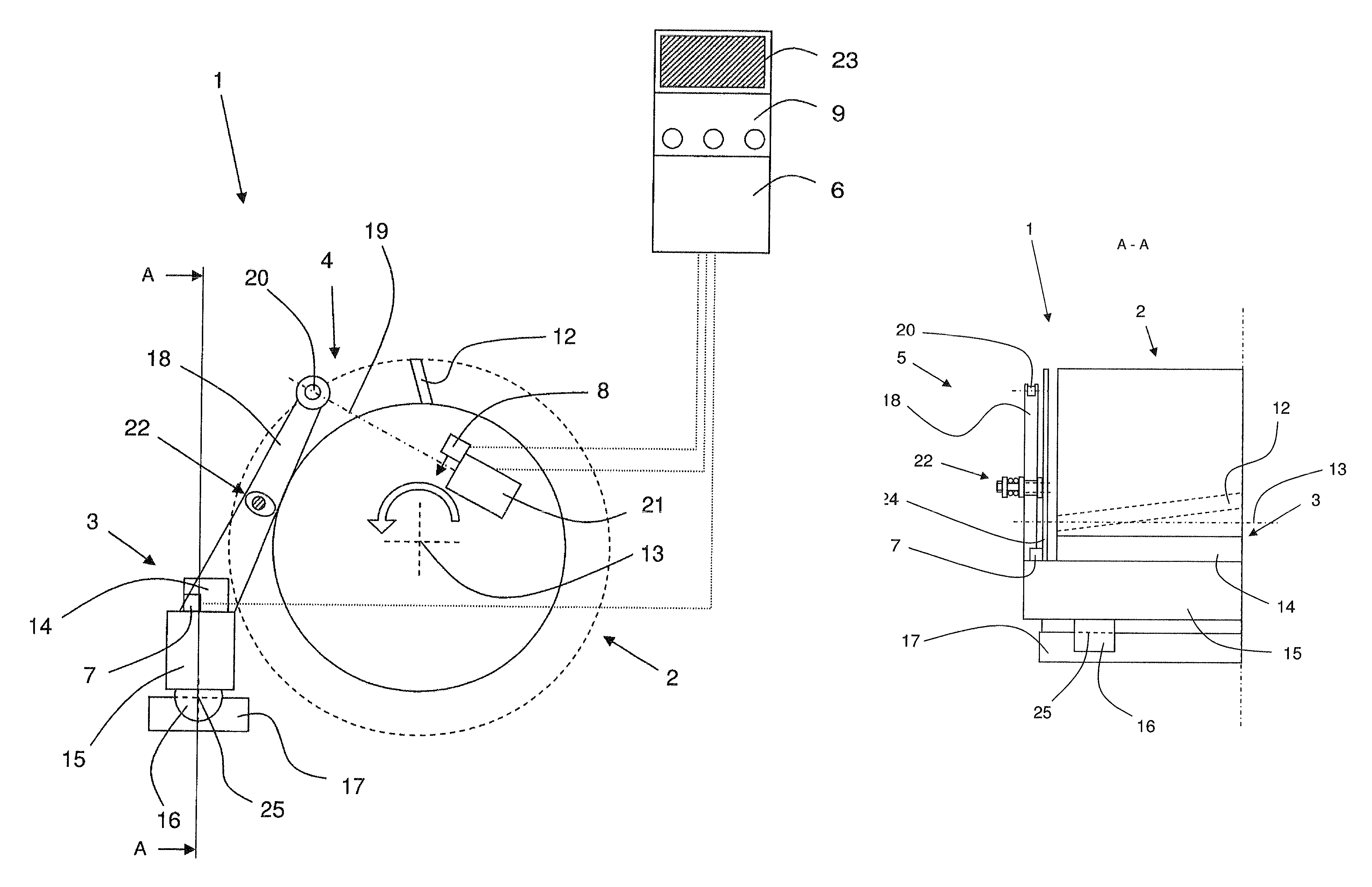 Cutting device with shear bar clearance control