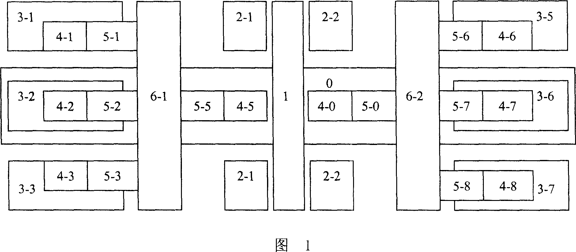 Integrated magnetic suspension rotor dynamic displacement measuring device