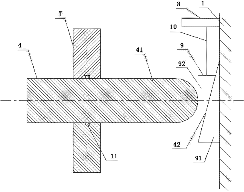 Water-pressure test device for combustor shell of solid-propellant rocket engine