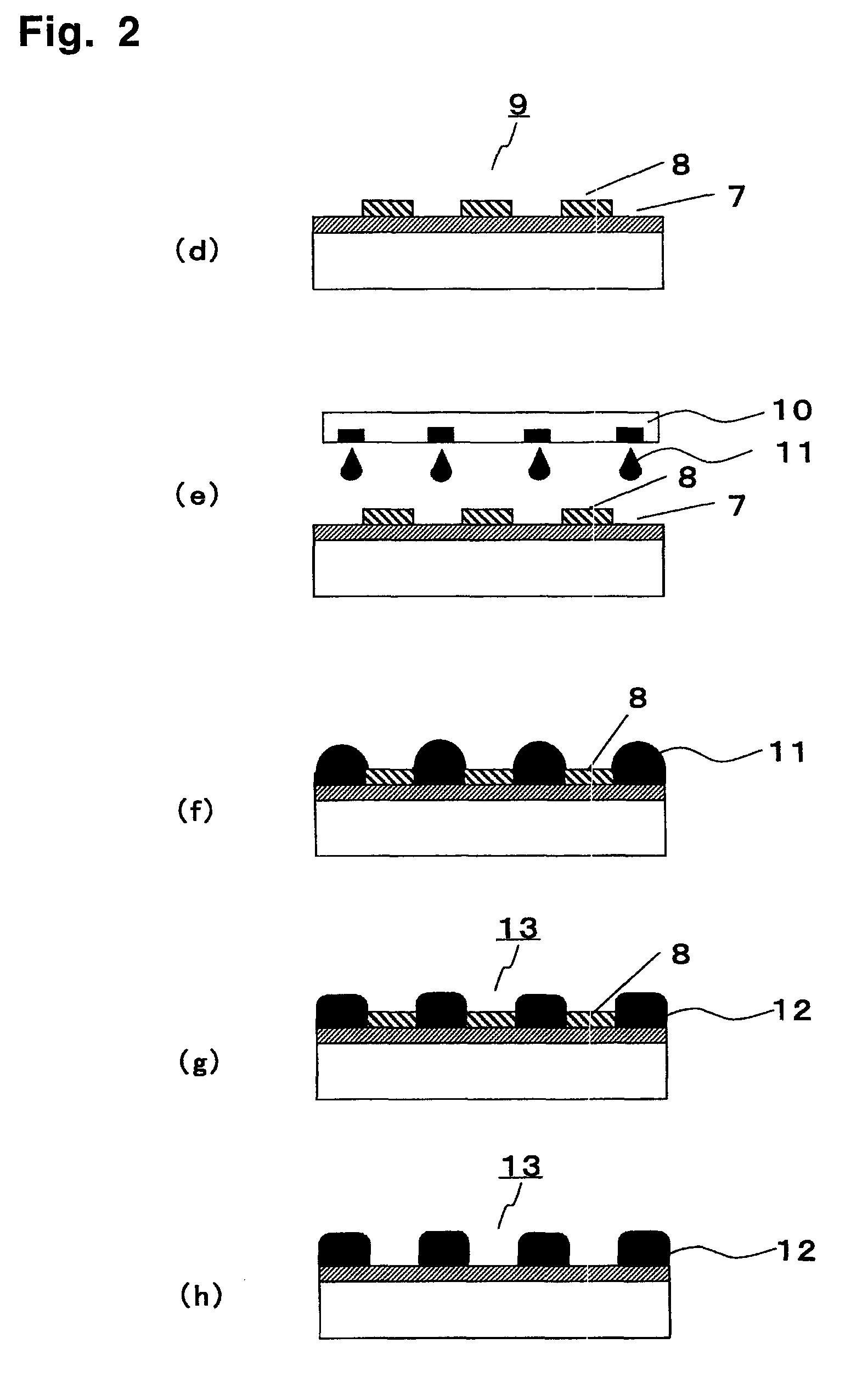 Polymerizable fluorine-containing compound and treated substrate having a hydrophilic region and a water repellent region