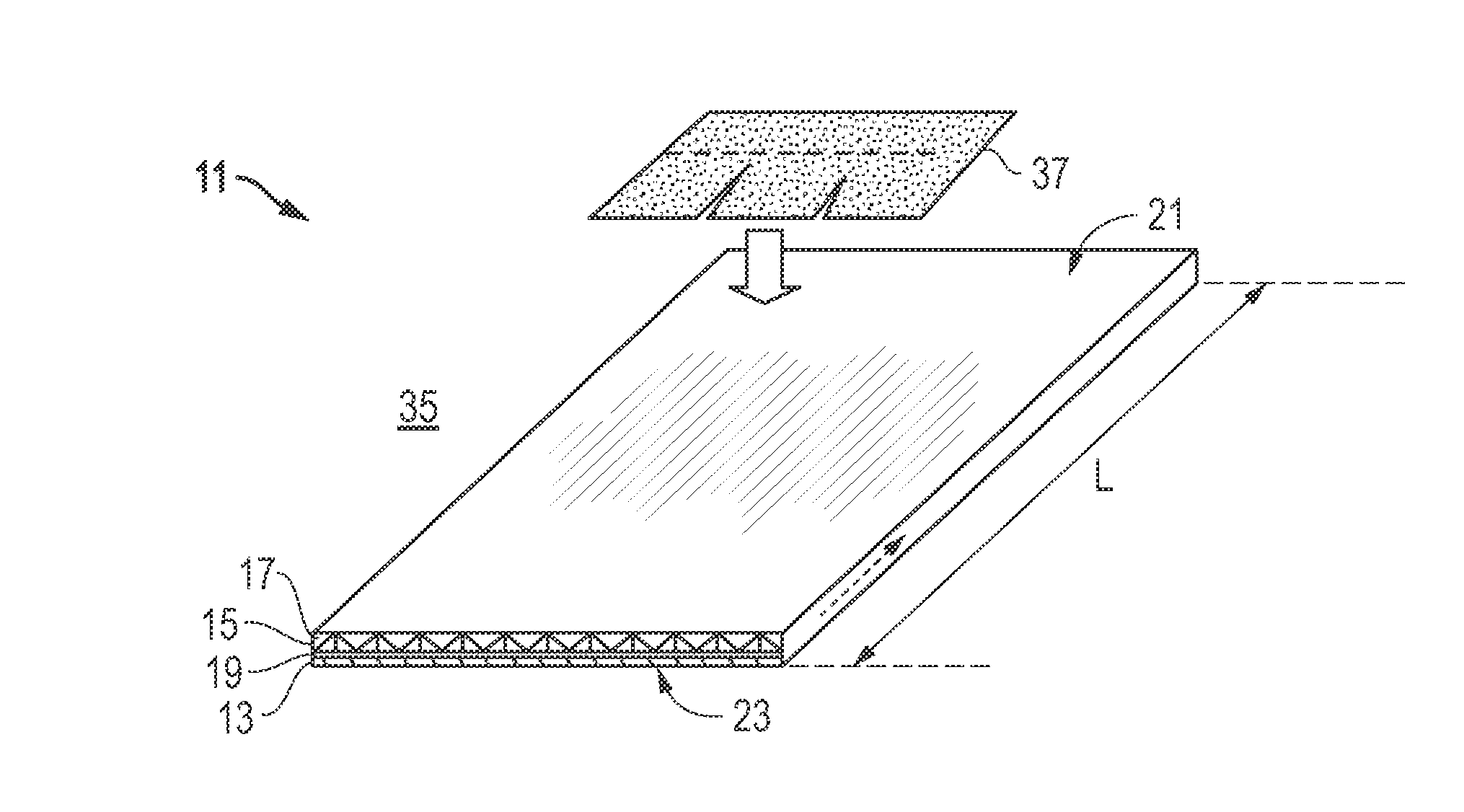 System, method and apparatus for thermal energy management in a roof