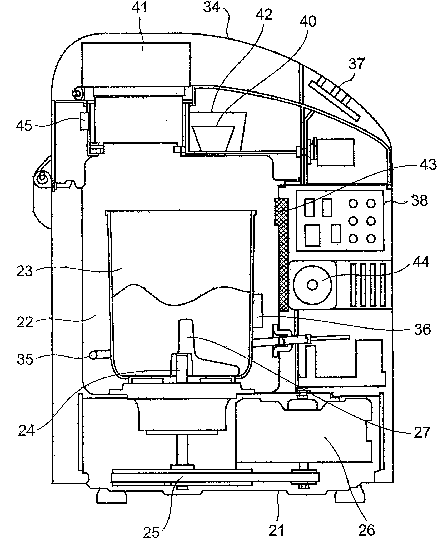 Bread dough manufacture and automatic bread maker