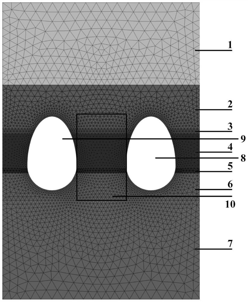 Method and device for establishing geomechanical model of salt-cavern gas storage group