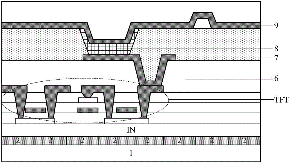 Organic light-emitting device (OLED) display panel, display device and manufacturing method