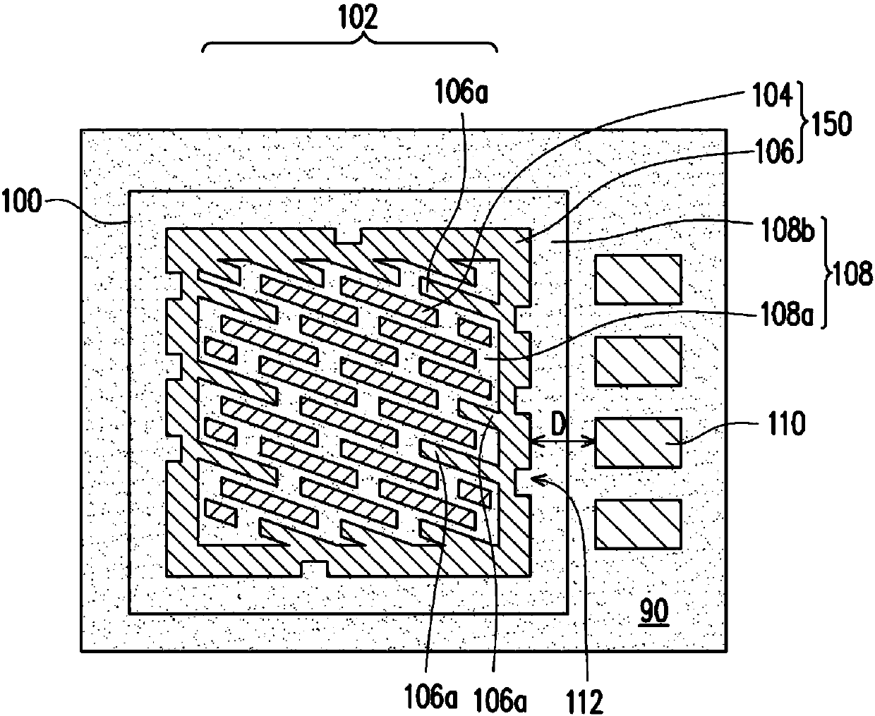 Active area structure and formation method therefor