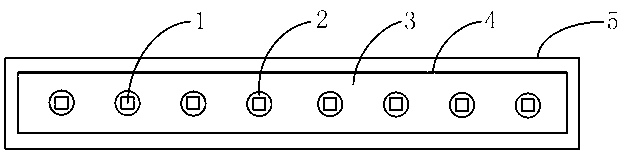 Method for packaging LED illuminating device