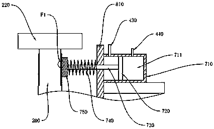 Bottom valve of tank truck