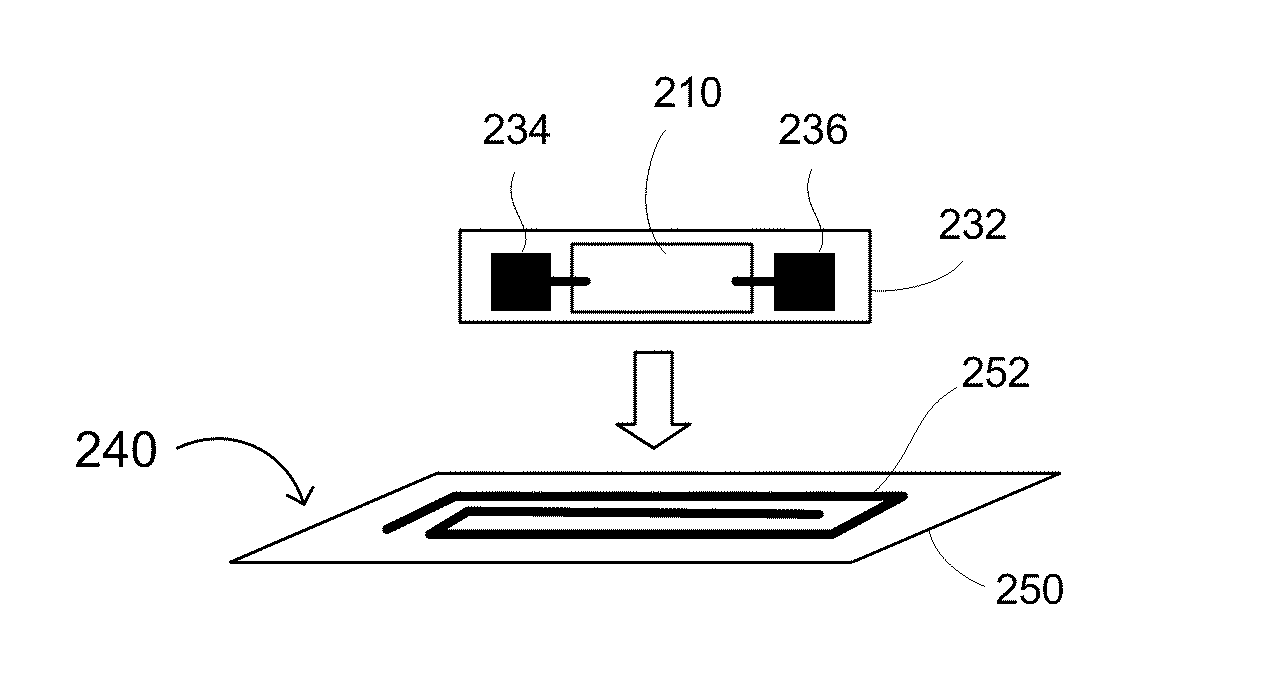 Wireless devices including printed integrated circuitry and methods for manufacturing and using the same