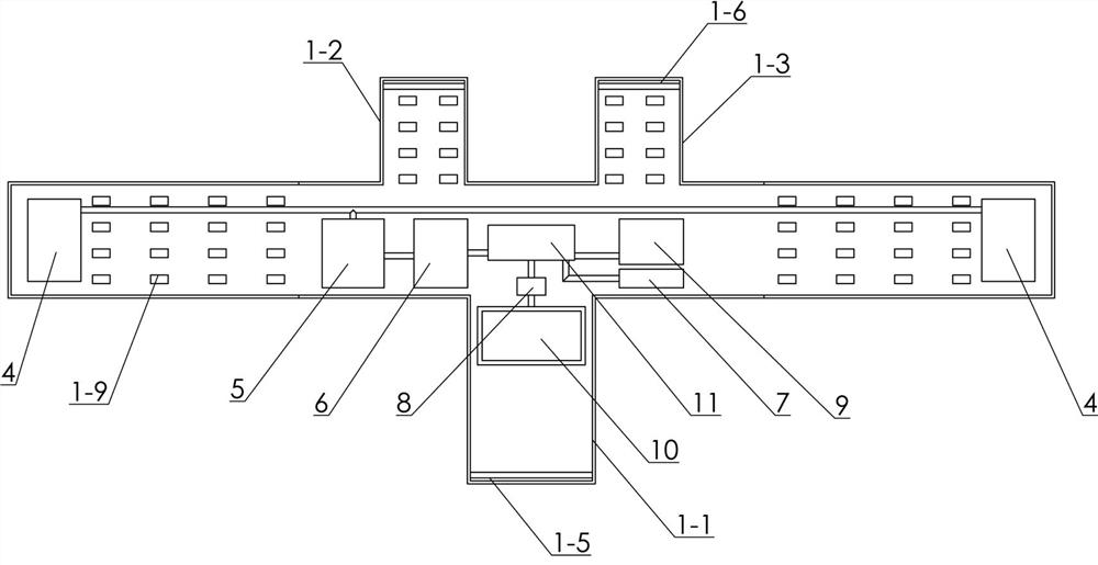 A large-resistance casing railway sleeper for automatic monitoring of train status