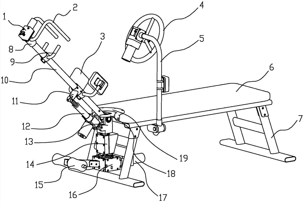 Muscle stretching device