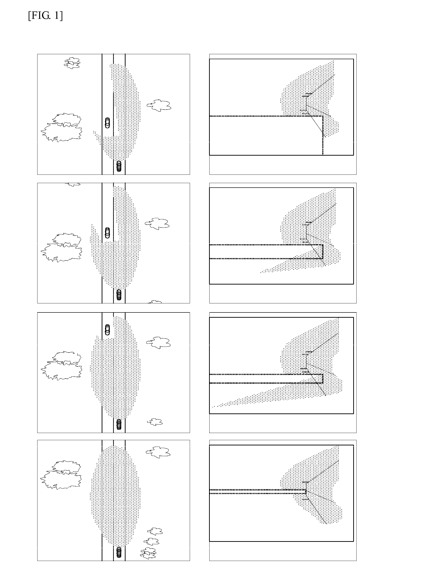 Adb head-lamp system and beam control method using the same