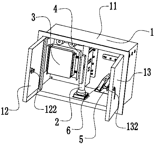 Intelligent temperature control distribution box