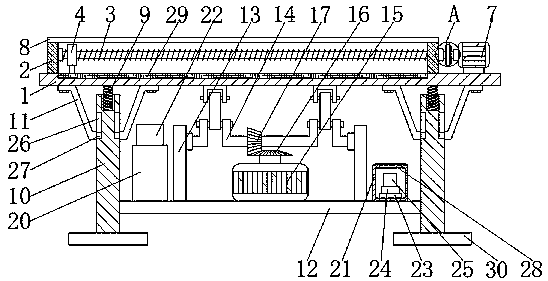 Wheat drying device and operation method thereof