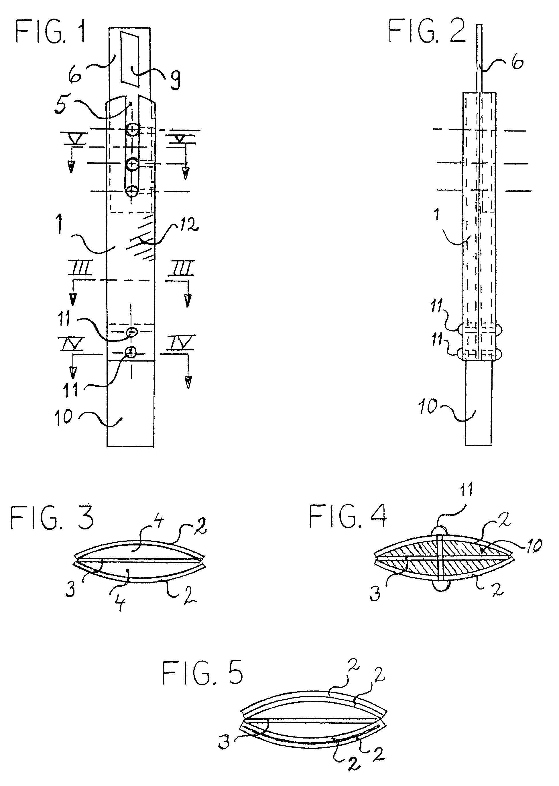 Bendable pole for wire-rope safety fences