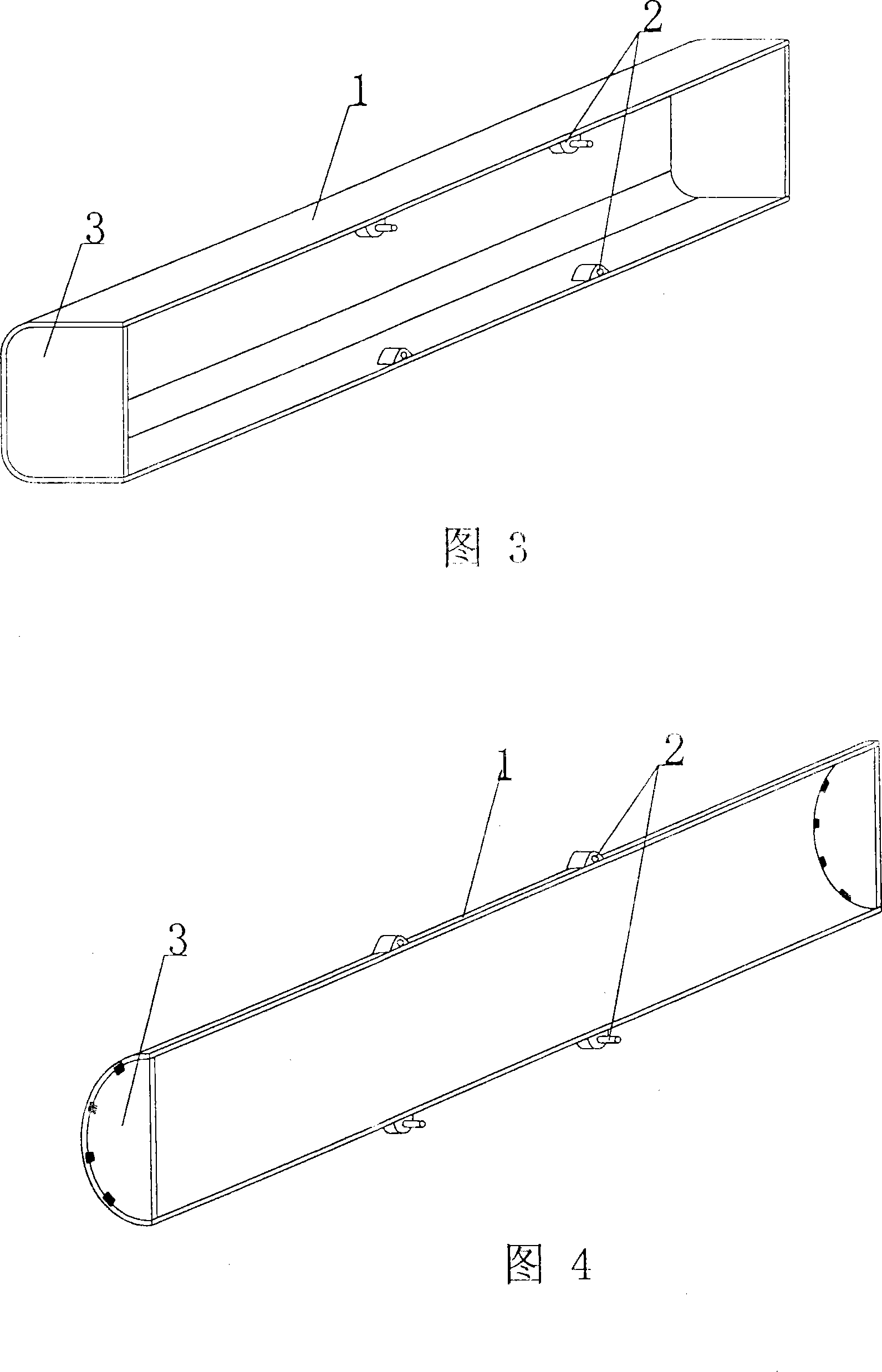 Component for cast-in-situs reinforcing steel concrete pore-creating