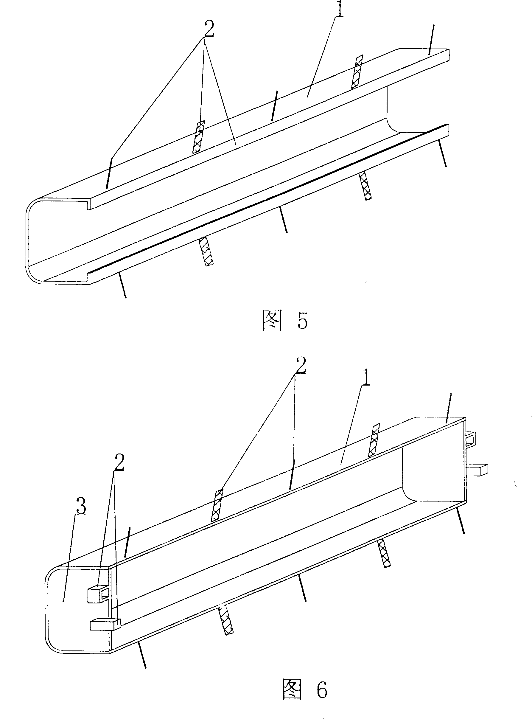 Component for cast-in-situs reinforcing steel concrete pore-creating