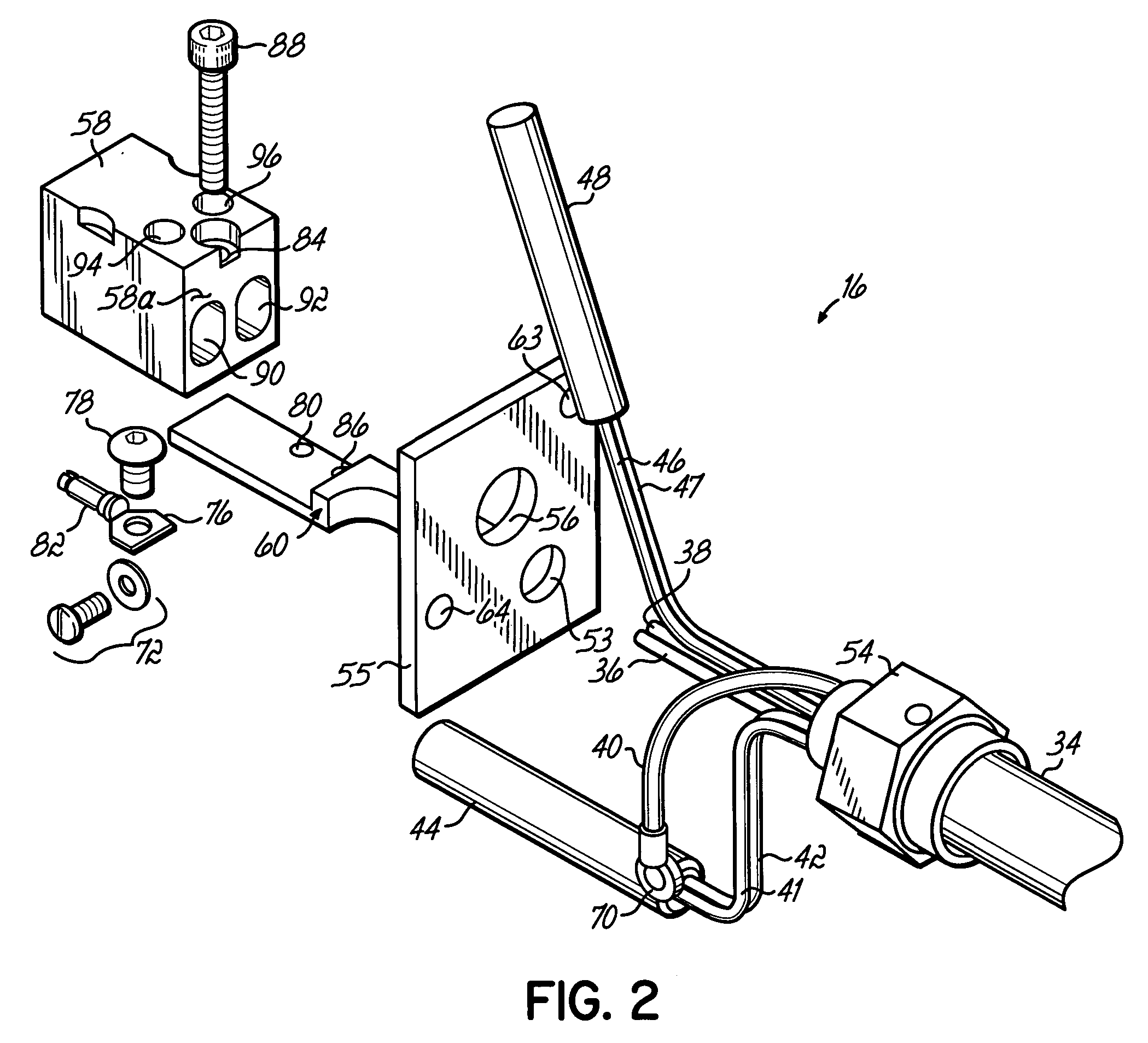 Liquid dispensing system having a modular cord set