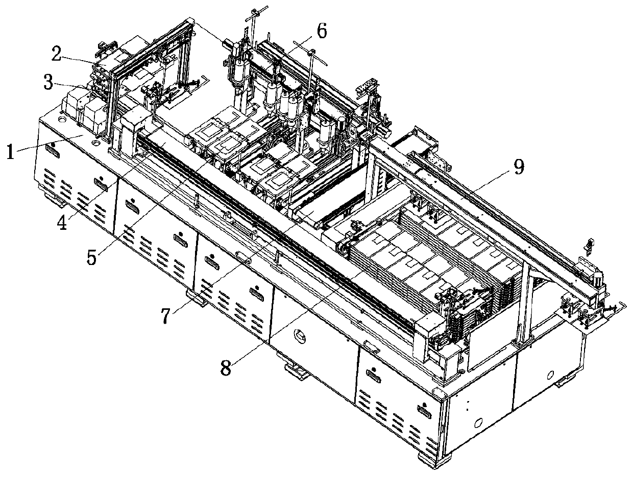 Full-automatic LCD glue dispenser