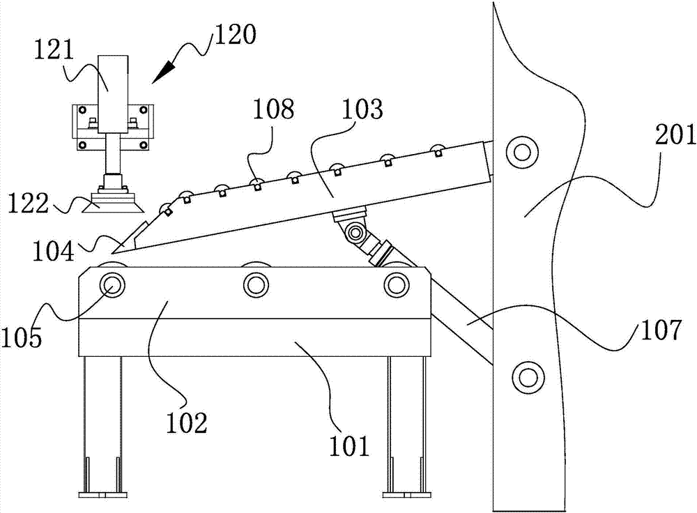 Double-layer composite plate finishing unit