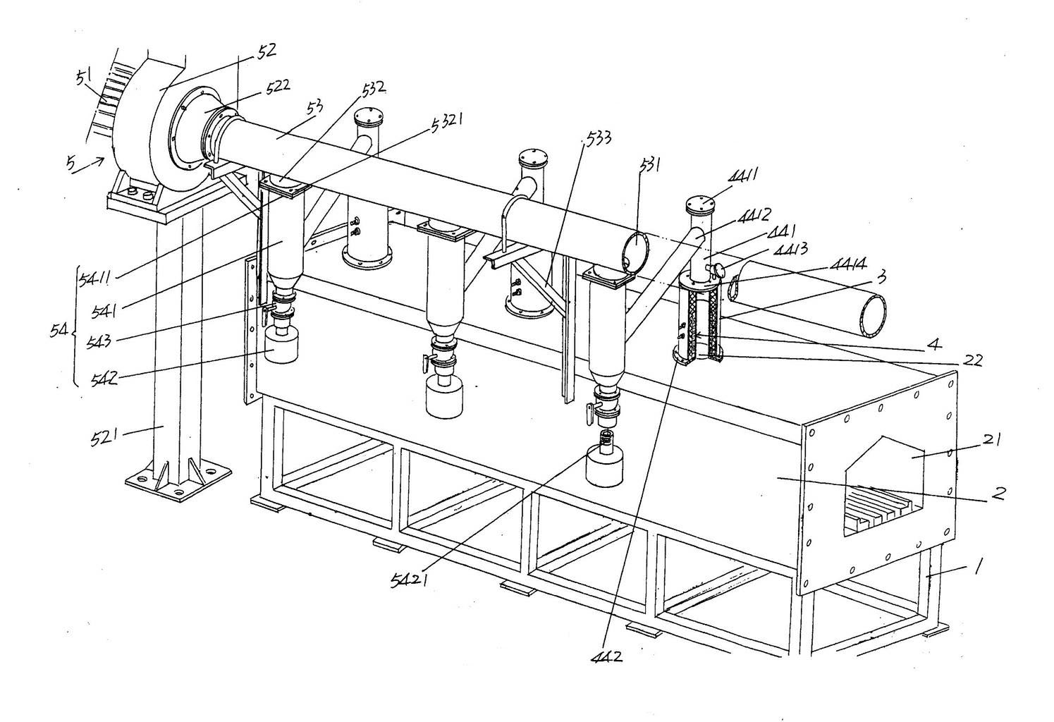 Tunnel kiln structure for sintering electronic products