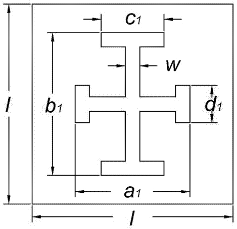 Microwave polarization detection device based on photon spin Hall effect