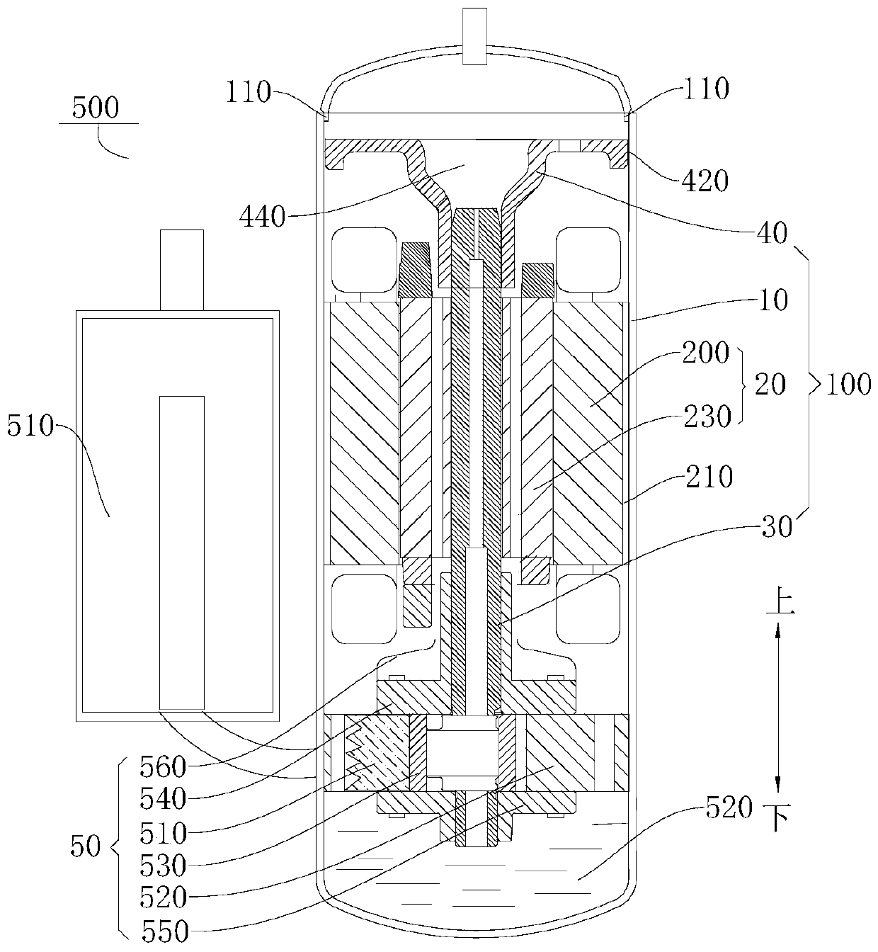 Compression mechanism and compressor