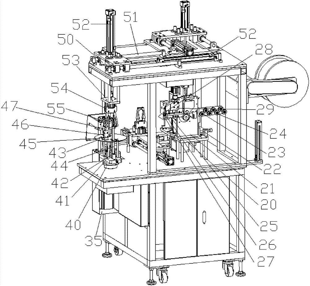 Automatic winding and bundling method and device for carrying out method