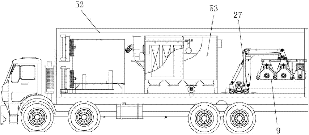 Road surface texturization treatment vehicle and method