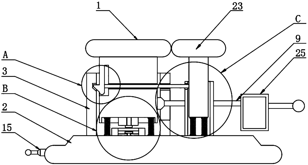 Pedal type computer input device and method