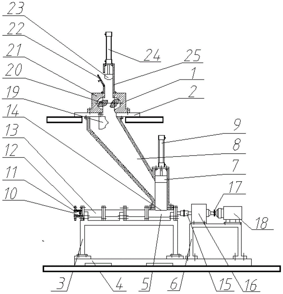 A serial rubber continuous mixing device