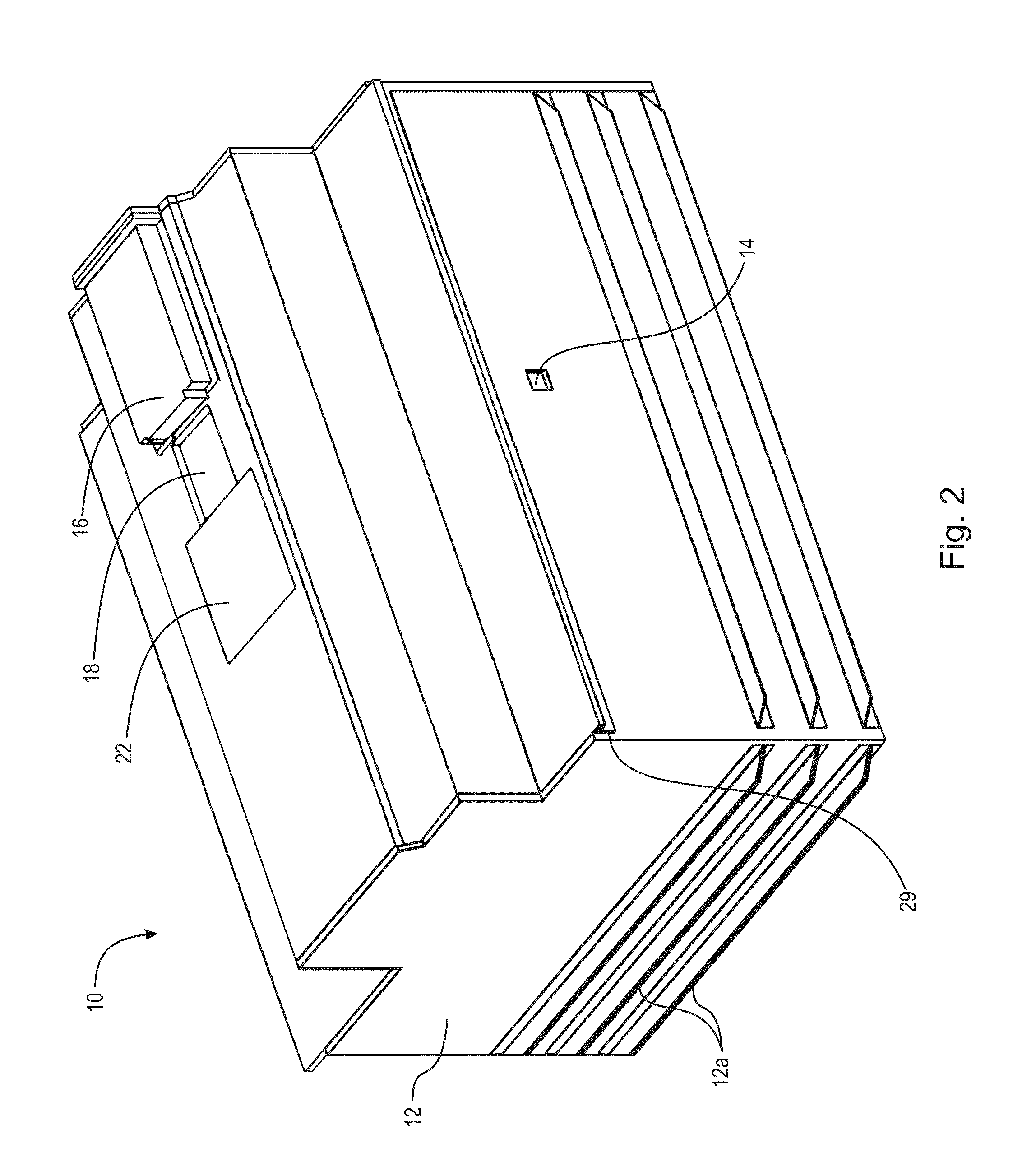 Particle control near reticle and optics using showerhead