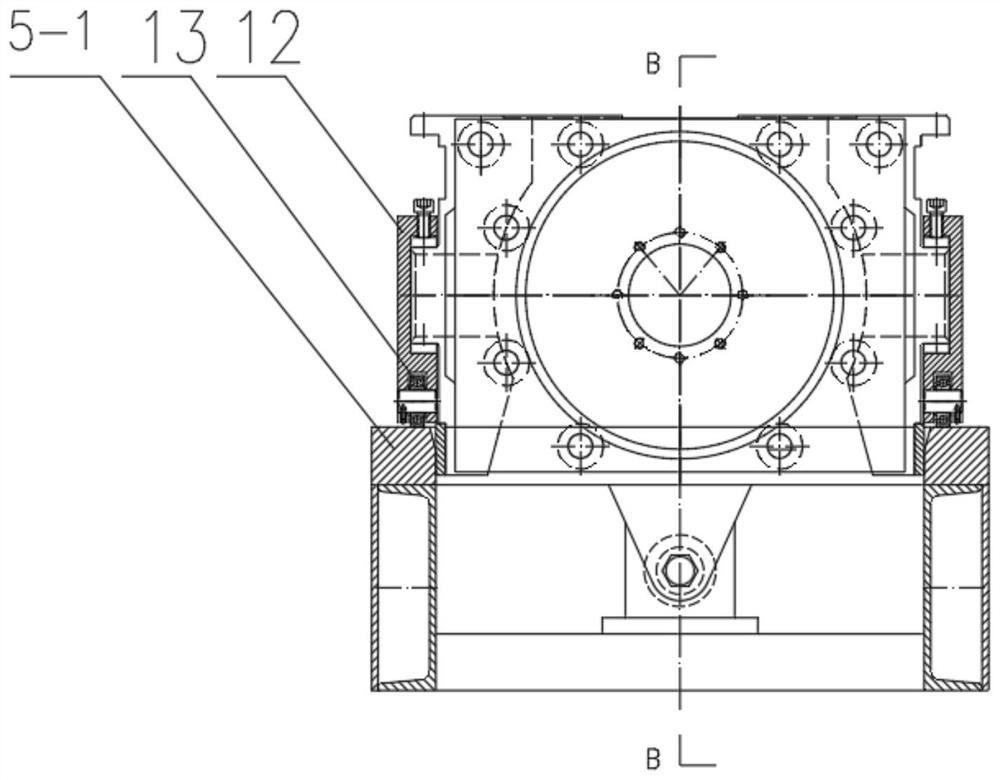 Rolling mill intermediate roll alternating motion off-line detection platform