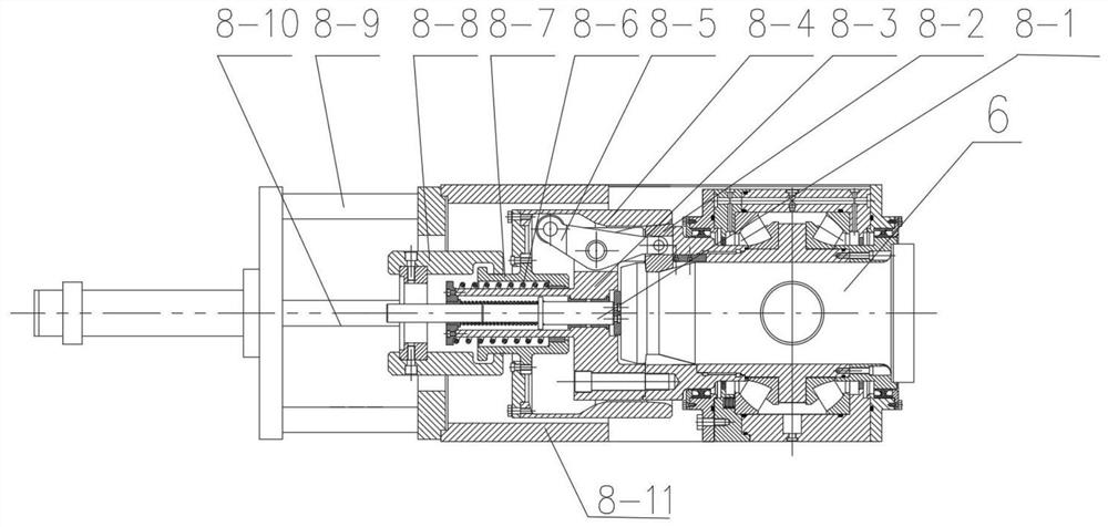 Rolling mill intermediate roll alternating motion off-line detection platform