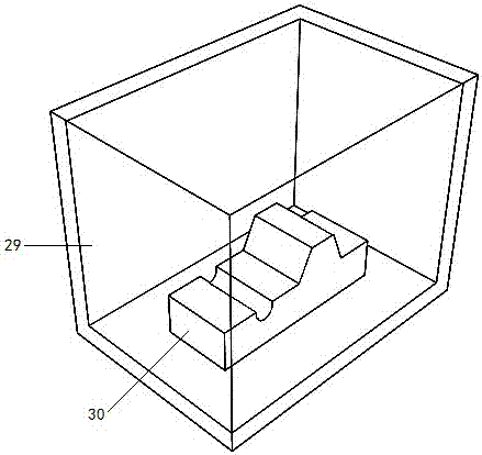 Efficient replacement air purifier based on fixed space three-dimensional scanning technology