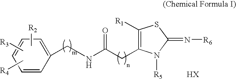 Novel 2-imino-1,3-thiazoline-based compounds and t-type calcium channel inhibitors containing the same