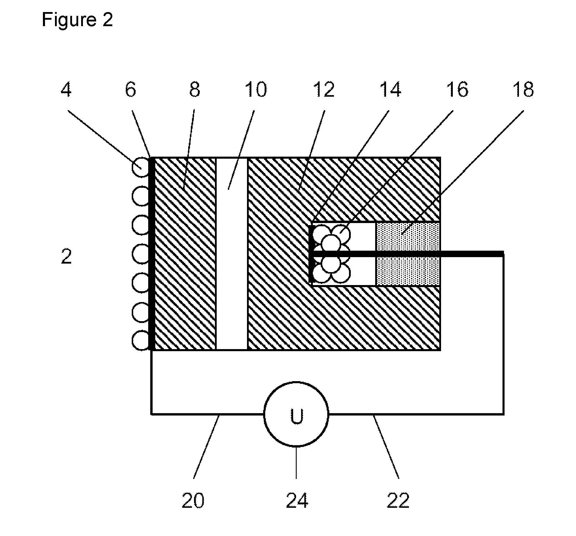 Method and apparatus for sensing molecular gases